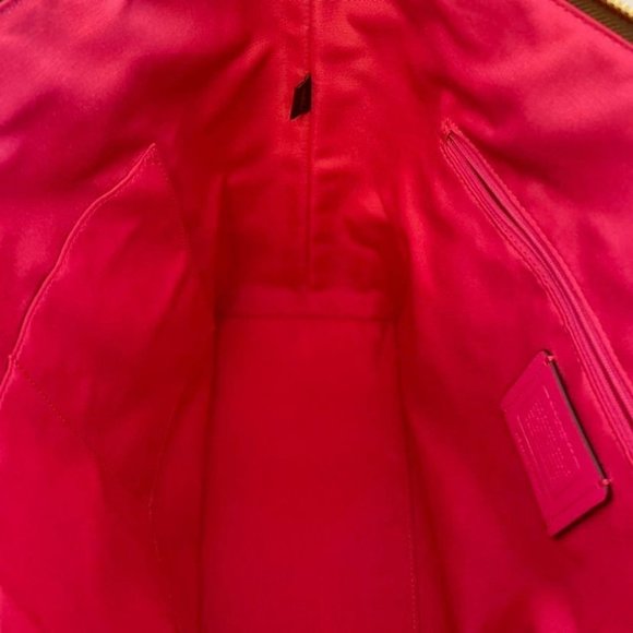 Coach Purse & wallet Gallery Tote Shoulder Bag In Signature Canvas - Picture 7 of 12